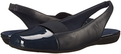 Trotters Women's Sarina Ballet Flat, Navy/Navy, 6.5 W US | Image 6