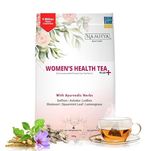NAMHYA Women's Health Tea Plus with Natural Ayurvedic Herbs (100g)