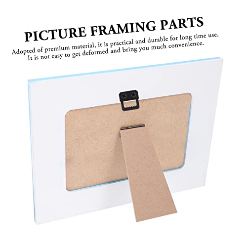 Image of 100pcs Picture Frame Hanger Hardware Kit Easy to Install Wall Hooks for Photos and Art Picture Hanging Screws for Home Decor