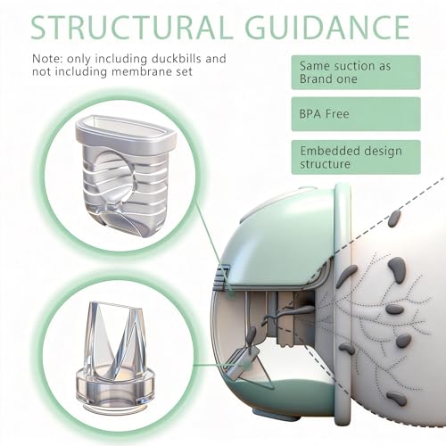 8 válvulas tipo duckbill para extractores de leche miniatura 5
