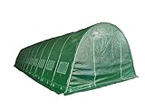 Delta 40'x13 Greenhouse (Weighing 265 lbs), Heavy Duty Hothouse Nursery,Large Walk-in Tunnel Design Greenhouses for Outdoor, Upgraded Frame and Reinforced PE Cover,Screen Vents