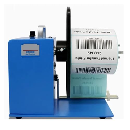 Rebobinador de etiquetas automático con alimentador multiusos para rollos de papel 6