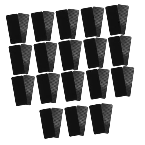 Happyyami 18 Pairs Carpet Slip Stickers for Floor Durable Double Sided Grippers for Secure Fixing Resistant Adhesive Pads Prevent Sliding for All Models