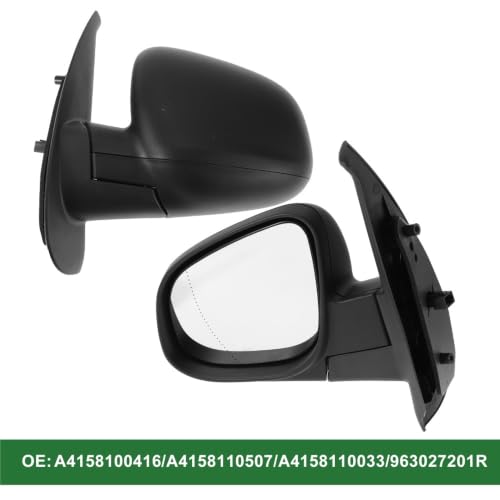Coque rétroviseur gauche Kangoo Mk2 Van remplacement ensemble portière 2013-2016 - 7