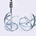 jojofuny Industrial Mixing Rod 580x120mm Steel Cement Agitator Arm Easy Cleaning