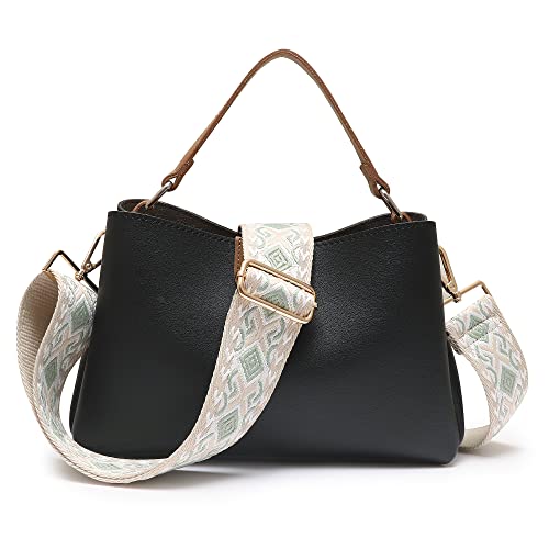 Image of S-Jacorry Purse Strap Replacement Crossbody Wide Shoulder Strap Adjustable Canvas Straps Handbag Strap Replacement Belts
