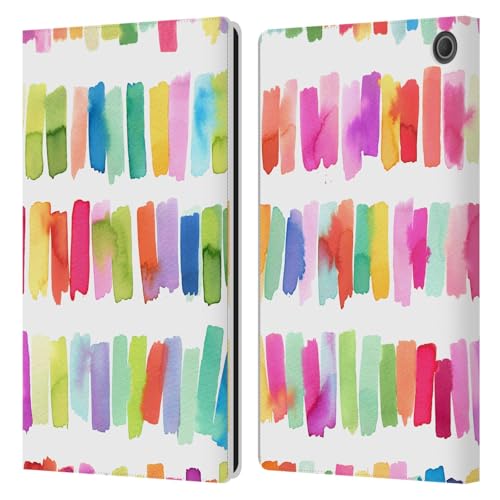 Protection Amazon Fire Max 11 2023 étui cuir portefeuille Ninola coloré