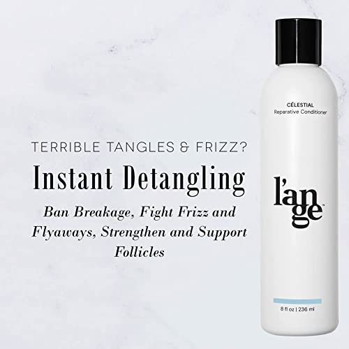 L'ange Hair Célestial Reparative Hair Conditioner, Paraben Free & Sls Free Repairing And Moisturizing Conditioner, Leave In Conditioner With Rosehip, Lemongrass, Chamomile, Coconut Oil (Conditioner 8 Oz) #TOP2