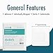 Dynarex Dürma+ DynaGuard Waterproof Composite Dressing, Bordered - Protective Wound Care, Medium-Absorbency, Multi-Layer Design - 4