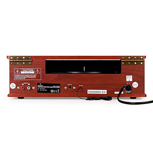 AUNA TT-92 – Platine Vinyle, Tourne-Disque, Entraînement Silencieux par Courroie, Lecteur SD, Port USB, Enceintes stéréo… - Les Beatles, Paul McCartney, John Lennon, RIngo Starr, George Harrison AUNA TT-92 - Platine Vinyle, Tourne-Disque, Entraînement Silencieux par Courroie, Lecteur SD, Port USB, Enceintes stéréo… – Image 8