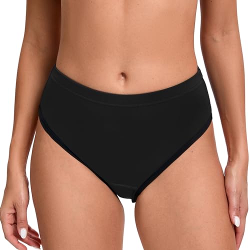 Havideto Calzoncillos de ciclismo para mujer 3D de gel acolchados, transpirables, de secado rápido, Negro , XL