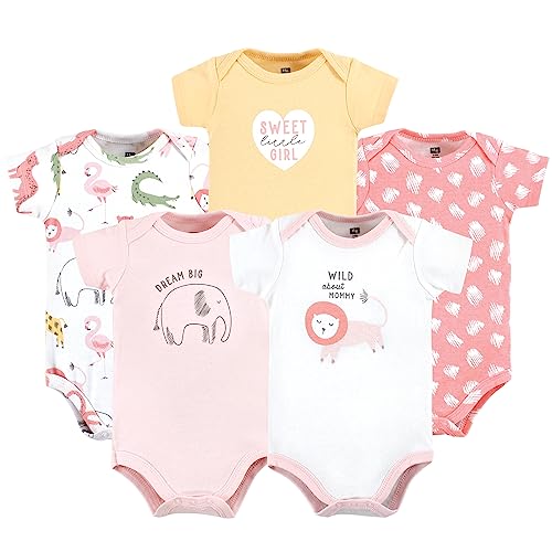 Image of Hudson Baby Baby Cotton Bodysuits