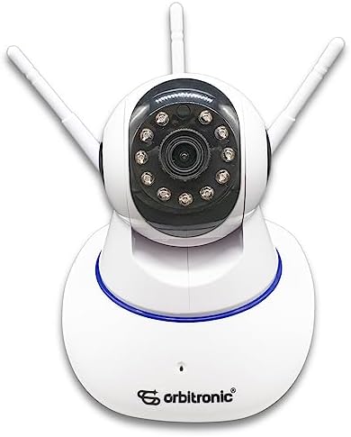 Câmera Segurança 3 Antenas Robo Baba Pet Ip Onvif Wifi Noturna Or...