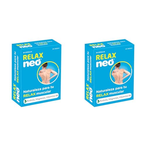 NEO | RELAX NEO | 30 Cápsulas | Favorece la Relajación Física y Mental | A Base de Rodiola,...