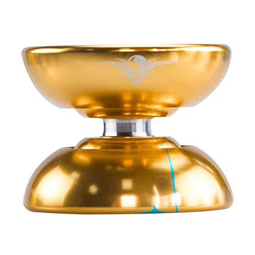 image for MAGICYOYO N11 Golden Blue Professional Unresponsive Yoyo Alloy Aluminu