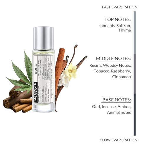 Image of Alternate Scents DOPE Long Lasting 40ml Perfume Spray For Men & Women|Strong| 30% Oil Concentration| Fragrance From France | Made In India|