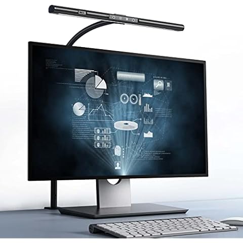 AmazLit LED Schreibtischlampe, Augenpflege Monitor Lampe Cover
