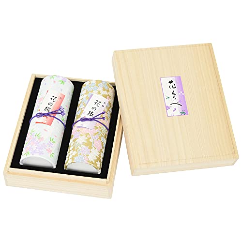 お仏壇のはせがわ 進物線香 花くらべ 桜 紅梅 2入 お線香 線香 のし 贈答用 贈り物 お供え 御供 お盆 お彼岸 喪中 寒中 見舞い