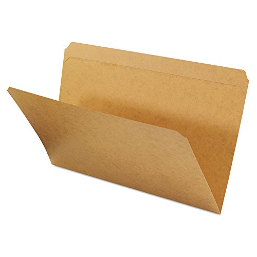 Universal 16140 Kraft File Folders, Straight Cut, Top Tab, Legal, Kraft, 100/Box #TOP19