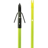 Muzzy Classic Fiberglass Bowfishing Fish Arrow with Nock and Bottle Slide Installed