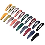 20er-Pack Haarspangen,verdeckte Haarspangen für Frauen,matte Haarspangen für Frauen,2 geometrische Haarspangen für Mädchen,niedliche bonbonfarbene Mädchen-Haaraccessoires