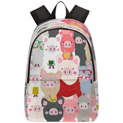Sac à dos famille de cochons une idée cadeau utile pour la rentrée des enfants