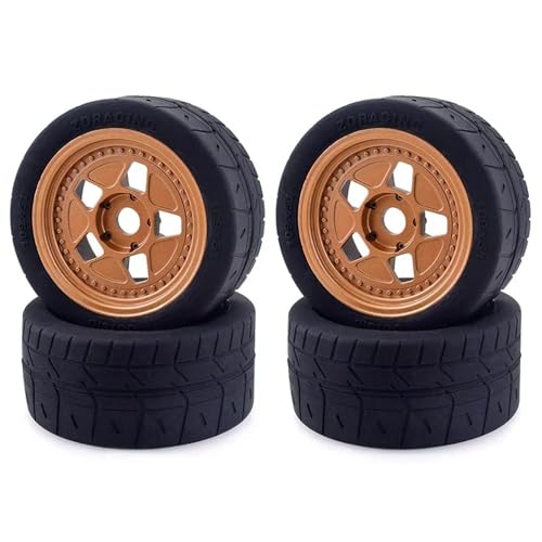 RC��������̕��i For ARRMA For ZD For Racing EX07 1/7 109 �~�����[�g���^�C���z�C�[�� 17 �~�����[�g���Z�p�n�u 8585 �^�C�� 4WD �u���V���X Rc �J�[���f���A�N�Z�T���[(4pcs)
