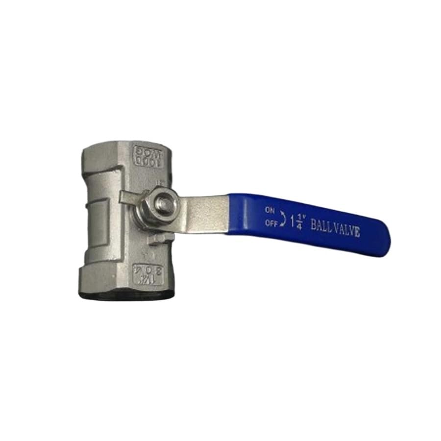 Vanne à boisseau sphérique en inox 304 durable pour réseaux de plomberie domestiques