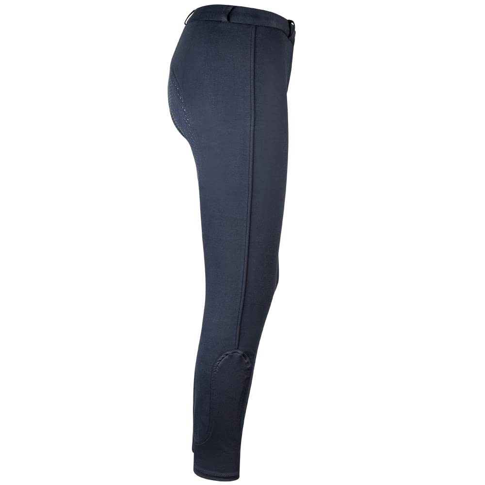 PFIFF 102538 - Pantaloni da Equitazione Invernali, con Impugnatura in Silicone, per Bambini 140-176, 36-44