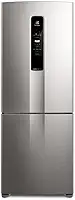 Geladeira Electrolux Frost Free 490L Efficient com AutoSense Inverse Inox Look (IB7S) 127V