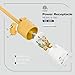 NEMA 5-15R Industrial Grade Female Socket - ETL Listed & CSA Certified - 15A/125V 3-Prong AC Receptacle - Heavy Duty, Rewirable for Replacement Cords, Power Tools, Appliances,3(Pack) Yellow