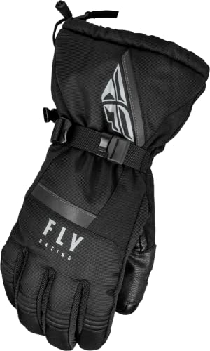Fly Racing Cascade Winter & Cold Weather Gloves - Windproof, Waterproof, Insulated Leather Gloves for Winter and Snow Sports