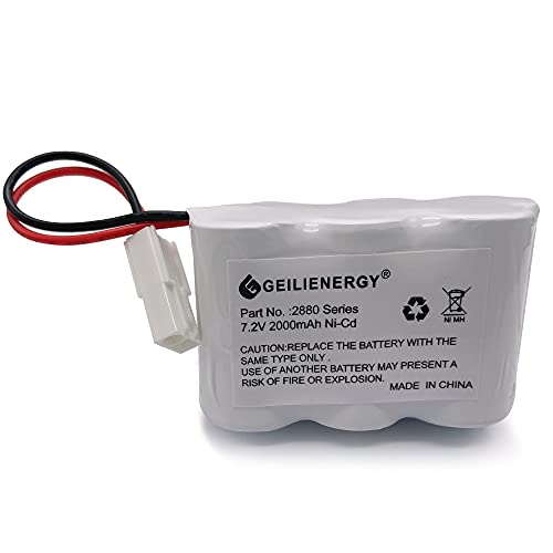 Geilienergy 7.2V Battery Compatible For Bissell 2880 Series & Vacuum Models 2880, 2880A, 2880B, 2880C, 2880D, 2880K, 2880Q, 2880T, 2880W, 28801, 28802, 28806 #TOP3