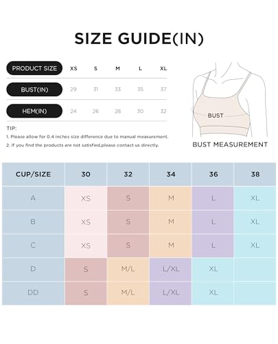 Image of Womens Y-Back Sports Bra, Weightless Padded Yoga Bra, Spaghetti Strap Low Impact Gym Top for Workout & Daily Wear