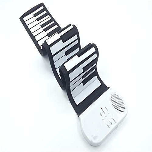 Piano roulé à la Main 49 Touche épais Clavier Rouleau Main Piano Femme Pliant Étudiant Main Piano Roll électronique Portable for Les Enfants débutants Convient pour la Maison et la Maternelle - Les Beatles, Paul McCartney, John Lennon, RIngo Starr, George Harrison Piano roulé à la Main 49 Touche épais Clavier Rouleau Main Piano Femme Pliant Étudiant Main Piano Roll électronique Portable for Les Enfants débutants Convient pour la Maison et la Maternelle – Image 3