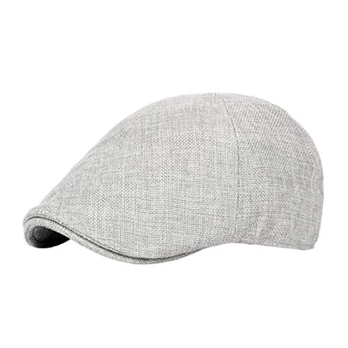 WorldCare® Classic Glof Hat Gentlemen able rro hat Men's Forward Cap British Wind coarse Linen BER :