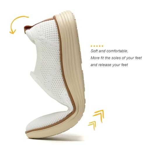 Mens Casual Business Oxfords Shoes Dress Walking Work Sneakers Lightweight Fashion Mesh Comfortable Soft Sole3