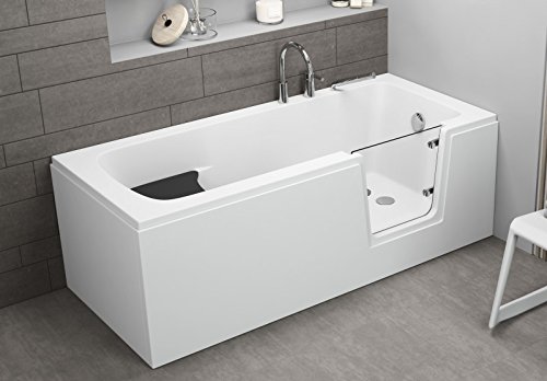 Preisvergleich Produktbild AVO Seniorenbadewanne - weiss - 160cm x 75cm