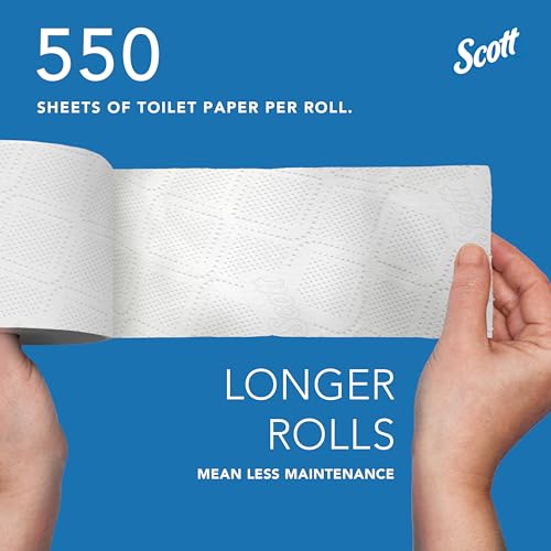 Scott Professional Standard Roll Toilet Paper, Bulk, 80 Rolls (04460) - image 7