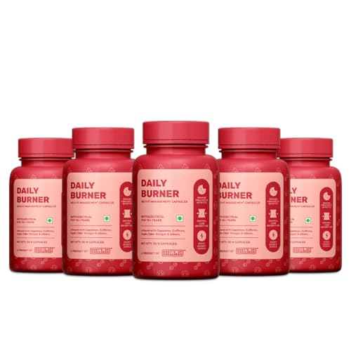 Image of What's Up Wellness Daily Burner Capsules | Weight Loss Supplement For Women & Men | Helps Manage Cravings, Calories & Carbs | Boost Metabolism | L Carnitine & ACV - Apple Cider Vinegar | 150 Capsules