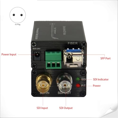 Équipement de Transmission Optique 3G-SDI Bidirectionnel pour Événements