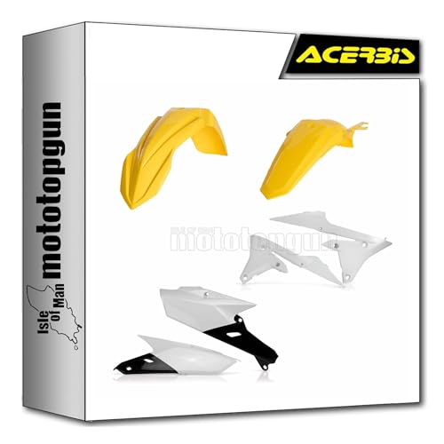 Plastique cache carénage jaune moto Acerbis 0023080.060 Yamaha YZF 250 2018