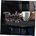 TOPPERFUN 1pc Retro Steam Locomotive Model Toy for Home Decor Unique Desktop Decoration for Boys and Girls Rooms Vintage Train Ornament High Simulation Engineering Design