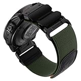 Bandletic(バンドレック) 22mm クイックフィット 腕時計バンド Garmin Fenix 8 47mm 7 6 Pro 5 Plus対応 頑丈なタクティカルナイロンストラップ Instinct 3 2用 Forerunner 965/955/945/Approach S62/S60/Epix 2用