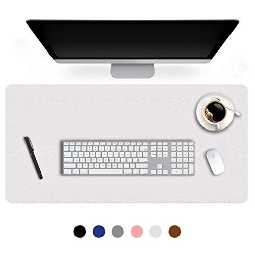 24 X 36 Inch Multifunctional Office Felt Desk Pad Desk Cover Leather Mat