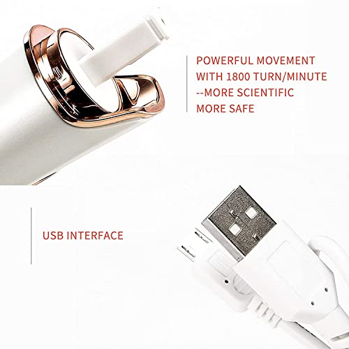 Premium Electric Manicure Pedicure Tool, Rechargeable Nail Buffer And Polisher, Easily File And Shine Fingernails, Toenails For Naturally Beautiful Looking Nails (Standard) #TOP2