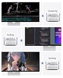 ORICO MiniMate 4TB Zewnętrzna kompatybilność SSD z Mac Mini M4, 2 TB do przetwarzania danych 40 Gb/s (3200 MB/s), 2 TB na 1000 MB/s, USB 3.2 (10 Gb/s) x 3, TF i SD 4.0, M4Ultra