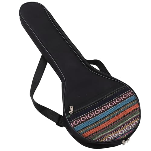 Hemoton 4 String Banjo Gig Bag with Padded Cushion and Adjustable Shoulder Strap Ethnic Style...