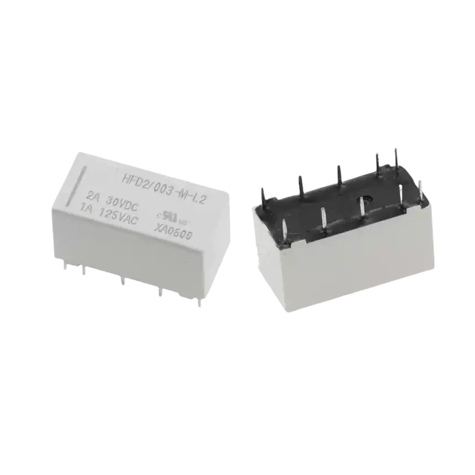 AARTERZZA Relay 10pcs/lot HFD2-012-M-L2 12V DC 1A 125V AC 10 Pins