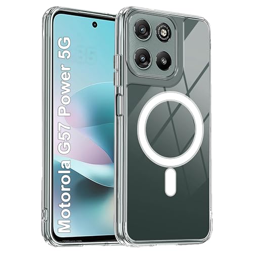Image of amazon basics Back Case Cover for Motorola G57 Power 5G | Scratch-Resistant Back Cover | Clear